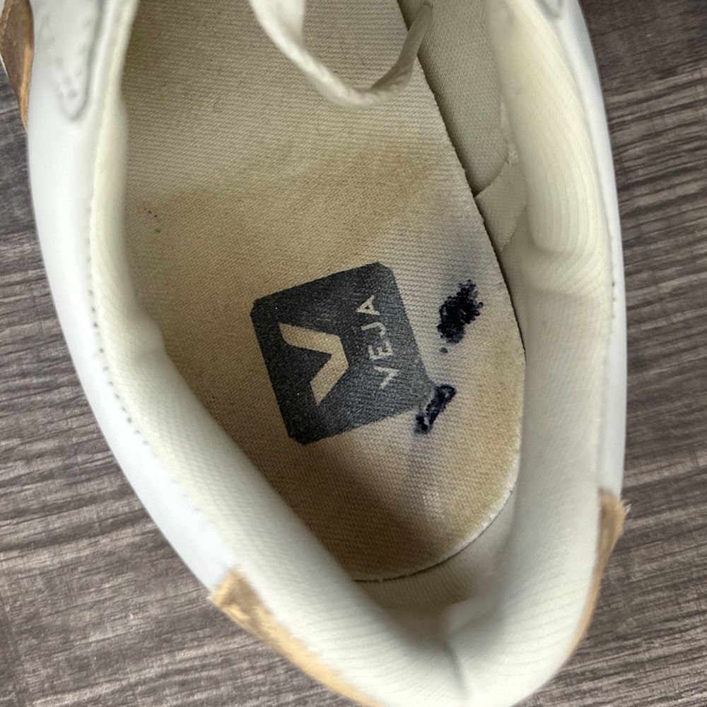 VEJA Esplar White/Rose Gold Sneakers [S6566] - Picture 10 of 11